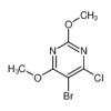 5-Bromo-4-chloro-2,6-dimethoxypyrimidine(250mg/vial) of picture