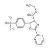 (4R-5R)-4,5-Dihydro-5-[4-(methylsulfonyl)phenyl]-2-phenyl-4-oxazolecarboxylic Acid Ethyl Ester(100mg/vial) of picture