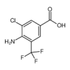 4-Amino-3-chloro-5-(trifluoromethyl)benzoic Acid(250mg/vial) of picture