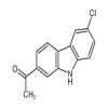 1-(6-Chloro-9H-carbazol-2-yl)ethanone(Carprofen Impurity)(2.5mg/vial) of picture