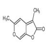 3,5-Dimethyl 2H-Furo[2,3-c]pyran-2-one(2.5mg/vial) of picture