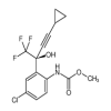 [4-Chloro-2-[(1S)-3-cyclopropyl-1-hydroxy-1-(trifluoromethyl)-2-propynyl)phenyl]carbamic Acid Methyl Ester(1mg/vial) of picture