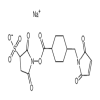 Sulfo-N-Succinimidyl 4-(Maleimidomethyl)cyclohexane-1-carboxylate, Sodium Salt, 90%(50mg/vial) of picture