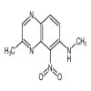 2-Methyl-7-methylamino-8-nitro-quinoxaline(250mg/vial) of picture