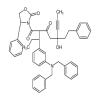 [4R-[3(2(S*),5(R*),4R]]-3-[2-[1-[3-[Bis(phenylmethyl)amino]phenyl]propyl]-5-hydroxy-1,3-dioxo-5-(2-phenylethyl)-6-octynyl]-4-phenyl-2-oxazolidinone(2.5mg/vial) of picture