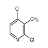 2,4-Dichloro-3-methylpyridine(250mg/vial) of picture