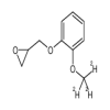 2-[(2-Methoxyphenoxy)methyl]oxirane-d3(5mg/vial) of picture