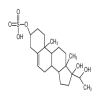 (3β,20S)-Pregn-5-ene-3,17,20-triol Sulfate(1 mg/vial) of picture