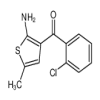 2-Amino-3-chlorobenzoyl-5-methylthiophene(25mg/vial) of picture