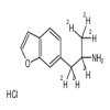 α-Μethyl-6-benzofuran Ethanamine-d6 Ηydrochloride(1mg/vial) of picture