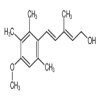5-(4-Methoxy-2,3,6-trimethylphenyl)-3-methyl-2,4-pentadien-1-ol(50mg/vial) of picture