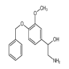 2-(4-Benzyloxy-2-methoxyphenyl)-2-hydroxy-ethylamine(100mg/vial) of picture