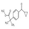 4-(Cyclopropylcarbonyl)-α,α-dimethylbenzeneacetic Acid Methyl Ester(100mg/vial) of picture