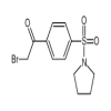 2-Bromo-1-[4-(1-pyrrolidinylsulfonyl)phenyl] ethanone(100mg/vial) of picture