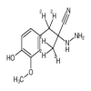 2-Hydrazino-α-(4-hydroxy-3-methoxybenzyl)propionitrile-d5(1mg/vial) of picture