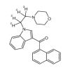 1-[2-(4-Morpholinyl)ethyl-d4]-3-(1-naphthoyl)indole
JWH 200-d4(1mg/vial) of picture