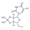 5’-Deoxy-5’-iodo-2’,3’-O-isopropylidene-5-chlorouridine(100mg/vial) of picture