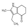 3-Ethyl-1,5,6,7-tetrahydro-2-methyl-4H-indol-4-one(10mg/vial) of picture