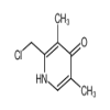 2-Chloromethyl-3,5-dimethylpyridin-4-ol(250mg/vial) of picture