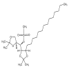(2R,3R,4R,5R)-1,2:4,5-Di-O-isopropylidene-3-nonadecanol Methanesulfonate(25mg/vial) of picture