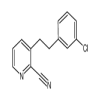 2-Cyano-3-(3-chlorophenylethyl)pyridine(50mg/vial) of picture