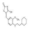 5-[[4-(2-Cyclohexylethoxy)-3-methoxyphenyl]methylene]-2,4-thiazolidinedione(50mg/vial) of picture
