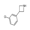 3-(3-Chlorophenyl)azetidine(25mg/vial) of picture