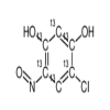 4-Chloro-6-nitrosoresorcinol-13C6(1mg/vial) of picture