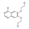 4-Chloro-6,7-bis-(2-chloroethoxy)quinazoline(100mg/vial) of picture