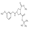 (2S,4S)-4-[[(3-Methoxyphenyl)methyl]amino]-1,2-pyrrolidinedicarboxylic Acid 1-(1,1-Dimethylethyl) 2-Methyl Ester(5mg/vial) of picture