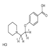4-[2-(1-Piperidinyl)ethoxy-d4]benzoic Acid, Hydrochloride Salt(2.5mg/vial) of picture
