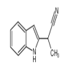 2-(1-Cyanoethyl)indole(10mg/vial) of picture