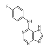 (4-Fluorophenyl)(9H-purin-6-yl)amine(2.5g/vial) of picture