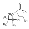 (-)-(3S)-3-{[tert-Butyl(dimethyl)silyl]oxy}-5-hydroxypentan-2-one(1g/vial) of picture
