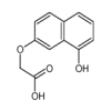 2-[(8-Hydroxy-2-naphthalenyl)oxy]acetic Acid(1mg/vial) of picture