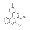4-(4-Fluorophenyl)-2-cyclopropylquinoline-3-carboxylic Acid Methyl Ester(25mg/vial) of picture