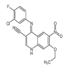 4-(3-Chloro-4-fluoroanilino)-3-cyano-7-ethyloxy-6-nitroquinoline(50mg/vial) of picture