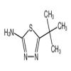 2-Amino-5-tert-butyl-1,3,4-thiadiazole(1g/vial) of picture