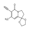 2',3'-Dihydro-7'-methyl-5'-oxo-spiro[1,3-dioxolane-2,1'(5'H)-indolizine]-6'-carbonitrile(5mg/vial) of picture