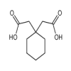 1,1-Cyclohexanediacetic Acid(5g/vial) of picture