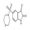 5-Thiomorpholinosulfonyl Isatin(50mg/vial) of picture