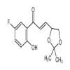 (E)-(4R)-4,5-Isopropylidene-dioxy-1-(2-hydroxy-5-fluorophenyl)propenone(500mg/vial) of picture