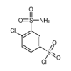 2-Chloro-5-chlorosulphonyl Benzenesulfonamide(250mg/vial) of picture