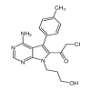 1-[4-Amino-7-(3-hydroxypropyl)-5-(4-methylphenyl)-7H-pyrrolo[2,3-d]pyrimidin-6-yl]-2-chloro-ethanone(10mg/vial) of picture