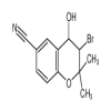 6-Cyano-trans-3-bromo-3,4-dihydro-2,2-dimethyl-2H-benzo-[b]-pyran-4-ol(50mg/vial) of picture