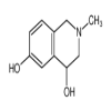 1,2,3,4-Tetrahydro-4,6-dihydroxy-2-methyl-isoquinoline(100mg/vial) of picture