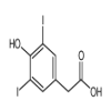 3,5-Diiodo-4-hydroxyphenylacetic Acid(500mg/vial) of picture
