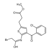 2-Bromoacetylamino-3-(2-chlorobenzoyl)-5-(2-carbomethoxyethyl)thiophene(10mg/vial) of picture
