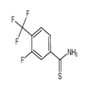 3-Fluoro-4-(trifluoromethyl)benzenecarbothioamide(100mg/vial) of picture
