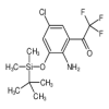 4-Chloro-2-trifluoroacetyl-6-(tert-butyldimethylsilyloxy)aniline(10mg/vial) of picture